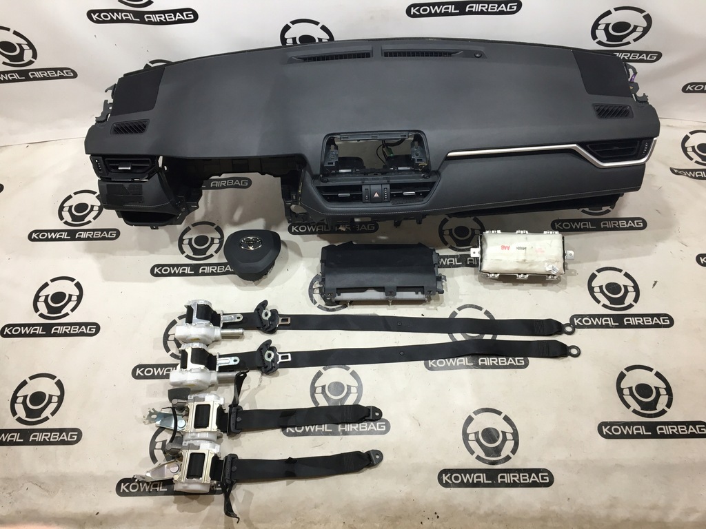 фото №1, Toyota rav4 v 5 приборная панель консоль подушка безопасности подушки безопасности ремни