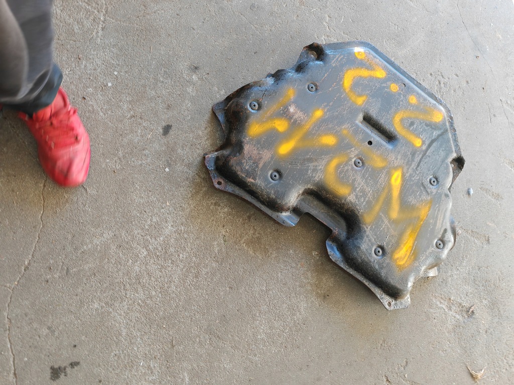 фото №9, Захист двигуна pod двигун mercedes w211 2.2 3.0 cdi lift w219 a2115240101