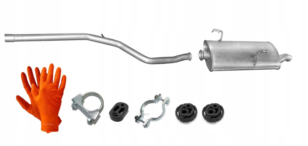 фото №1, Peugeot 206 2.0 hdi хэтчбек труба гаситель конечный