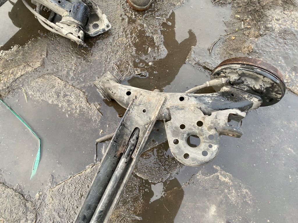 фото №5, Kia picanto ii 11- полный задние подвеска задняя oś балка