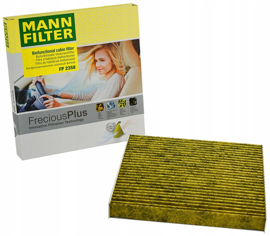 фото №1, Mann фильтр салонный polifenol honda accord ix vii