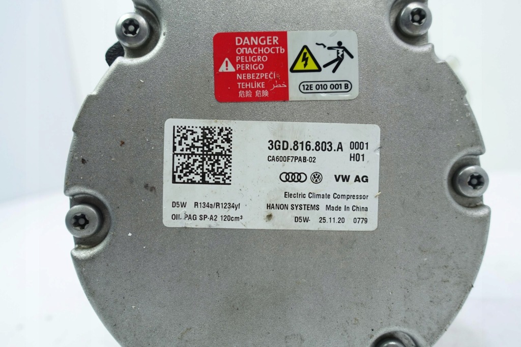 фото №8, Компресор компресор кондиціонера vw passat gte b8