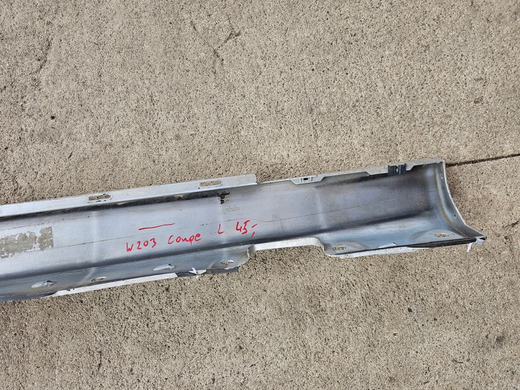 фото №15, Mercedes c-klasa w203 coupe молдинг порог порог левая a2036900540