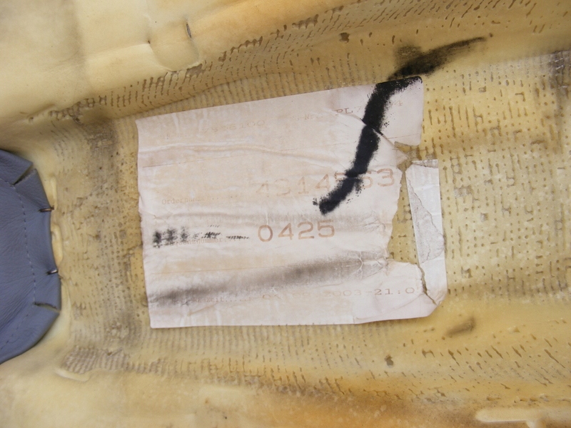 фото №6, Bmw e46 cabrio кожа заднее сиденье спинка пепельная