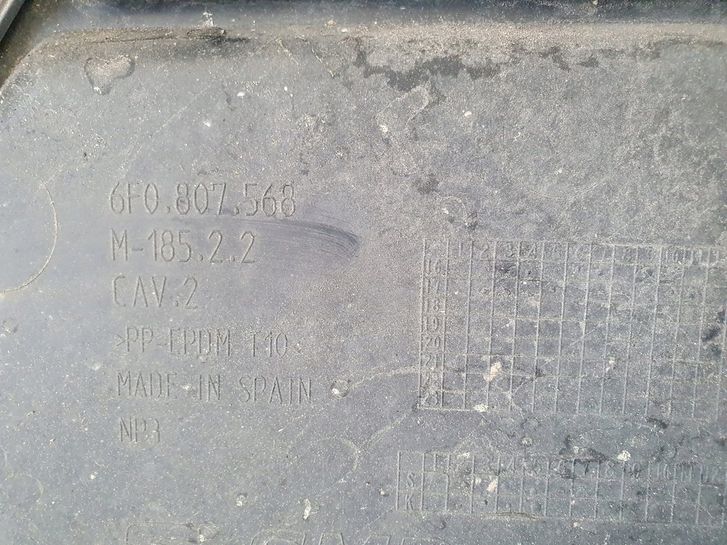 фото №6, Seat ibiza v 6f0 бампер задняя 6f0807421 оригинал