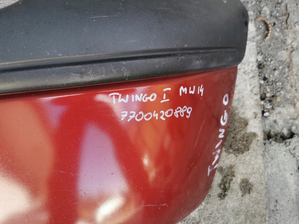 фото №9, Бампер передній kompletny renault twingo i 98-07