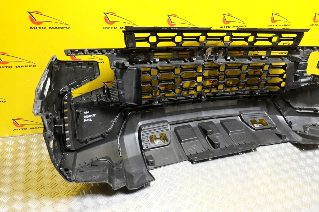 фото №14, Chevrolet tahoe suburban 2021- бампер решітка радіатора usa