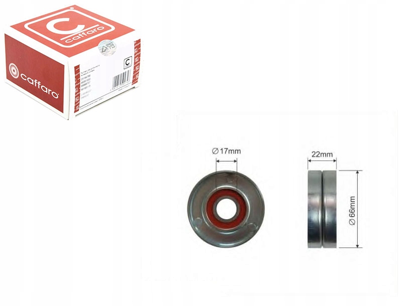 фото №1, Caffaro ролик натяжителя opel