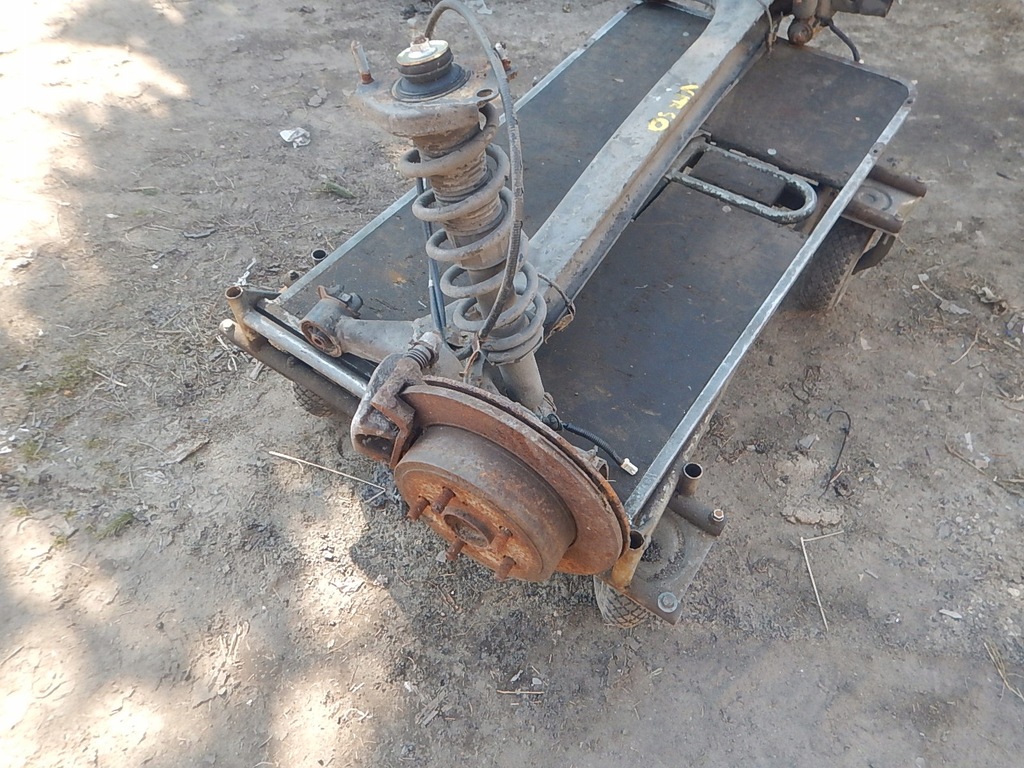 фото №2, Toyota corolla verso ii подвеска задняя балка