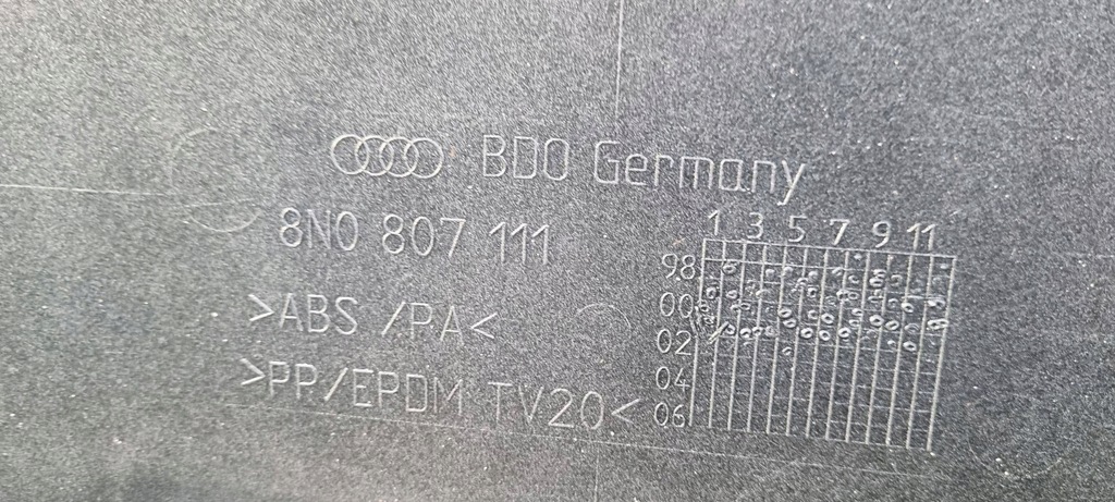 фото №13, Audi tt 8n0 1998-2005 бампер перед оригінал a059