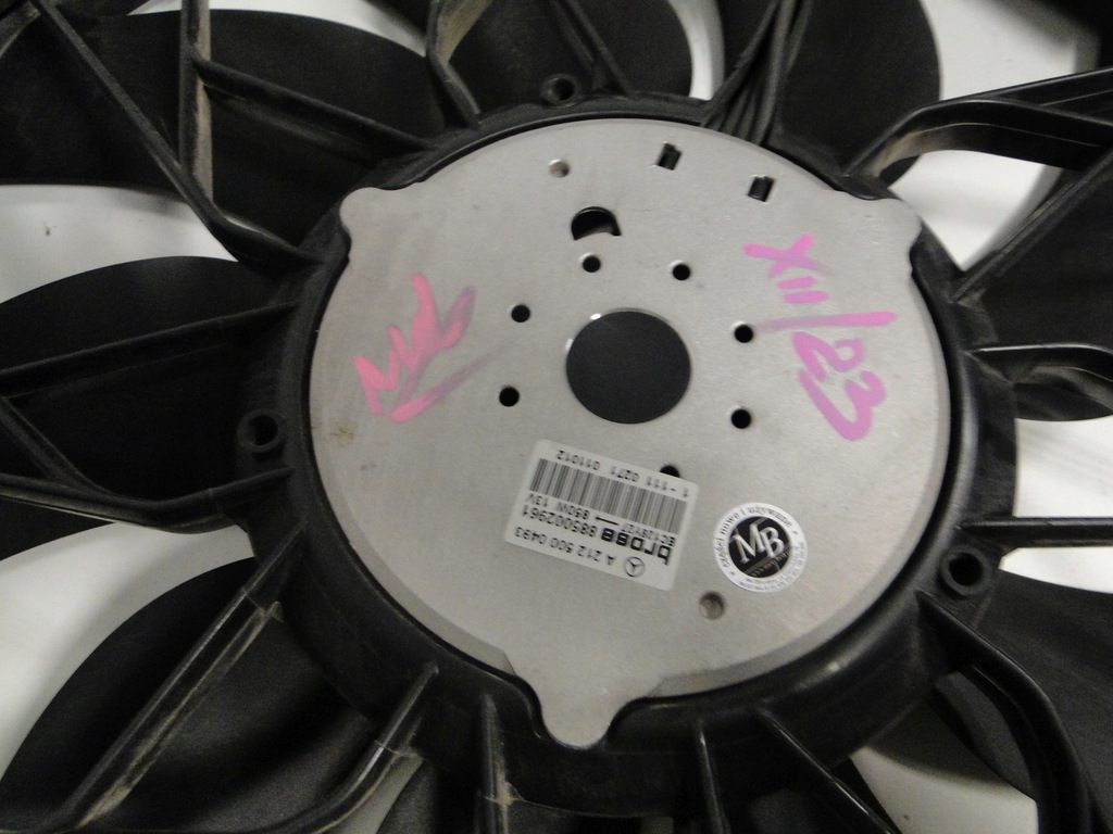 фото №6, Mercedes a klasa w176 176 вентилятор радиатор вентилятор 850w 45 amg