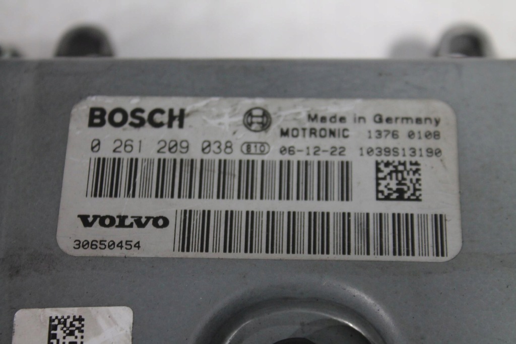 фото №6, Блок управления двигателя 30650454 0261209038 volvo 2.5t