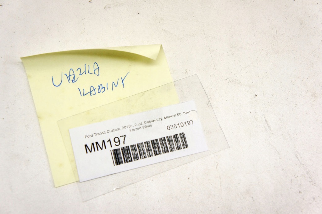 фото №6, Mm197 ford transit custom джгут салону кабіни