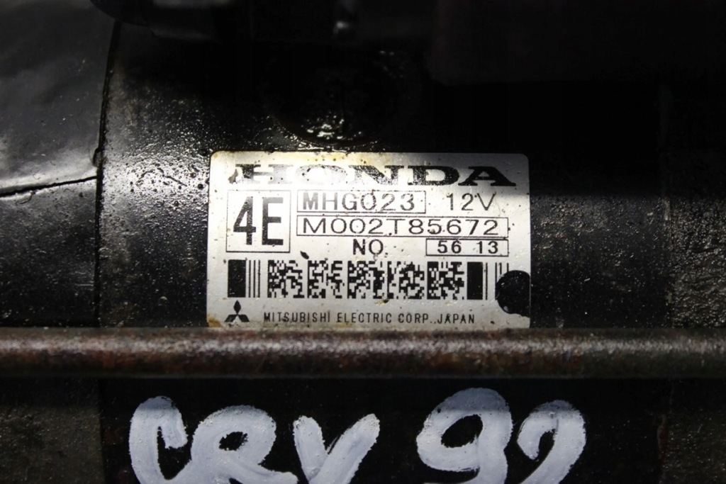фото №7, Honda crv cr-v 02-06 lift 2,2 стартер mhg023