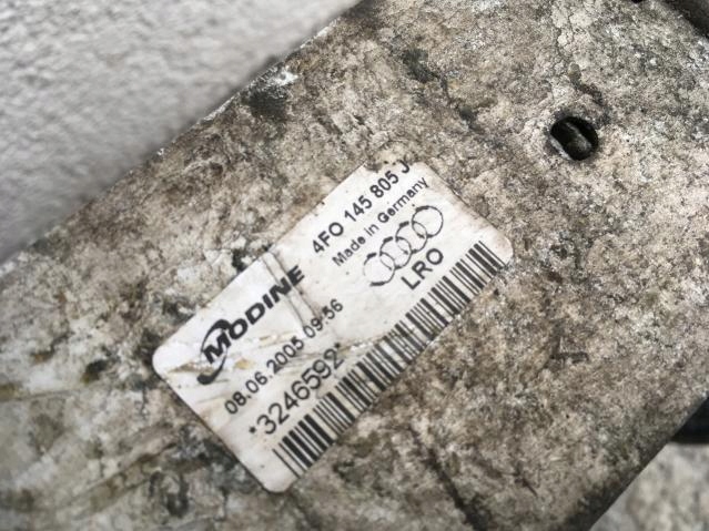 Интеркулер audi a6 c6 2.0 tfsi 4f0145805j 04-11 с Разборки