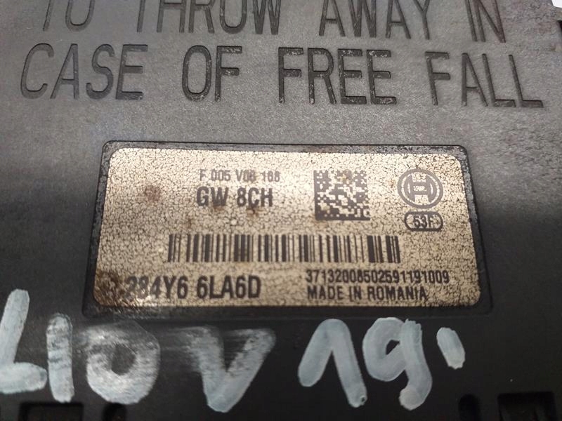 фото №3, Модуль блок управления renault clio v 284y66la6d