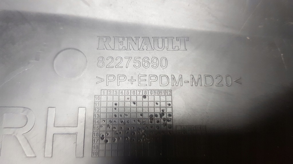 фото №3, Уголок бампера обшивка renault range 82275690