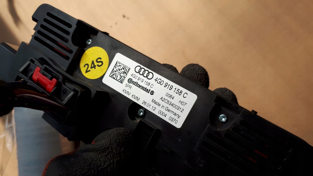 фото №10, A6 c7 4g панель обдув задняя 4g0919158c a7 4g