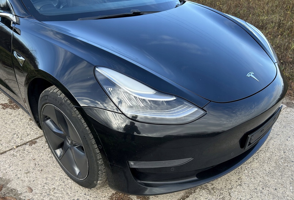 фото №10, Kompletny перед капот лампи бампер pas крила tesla 3 awd 470km 2019r