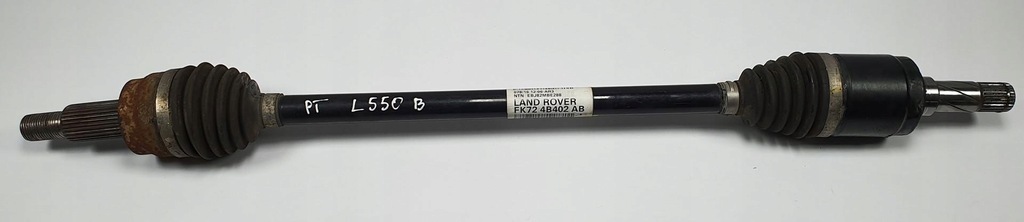 фото №1, Приводной вал правый задняя discovery sport l550 fk724b402ab