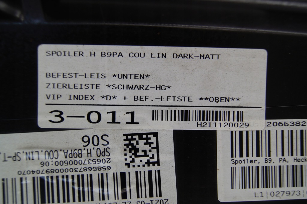 Спойлер дифузор бампера задня audi a5 8w6807521ah Доставка