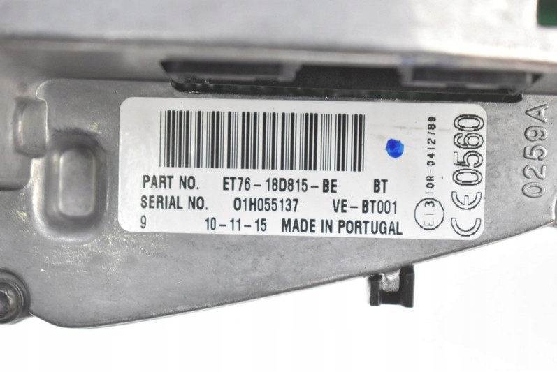 фото №8, Радіо радіопрогравач aux usb et76-18d815-be ford transit courier 14-