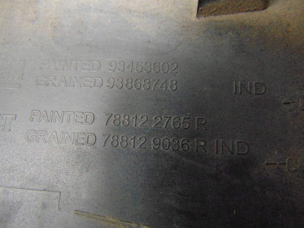 фото №12, Молдинг нижня накладка права trafic iii vivaro b 93868748