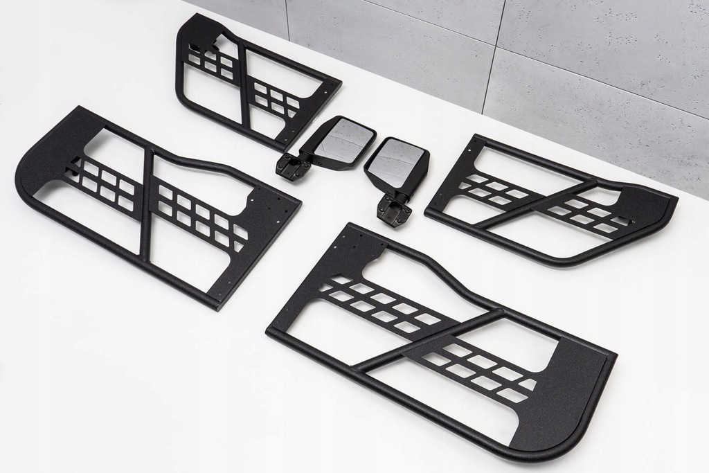 фото №10, Jeep wrangler jk 4 двері 2007-2018 двері трубний safari з дзеркало