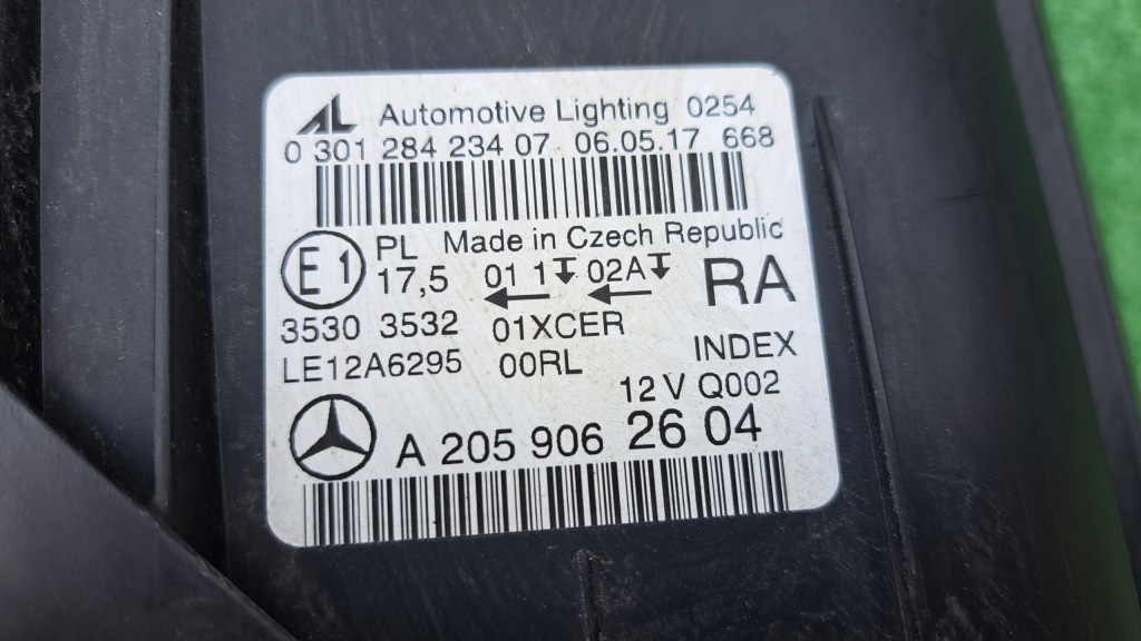 фото №6, Mercedes c-klasa w205 full led лампа передняя