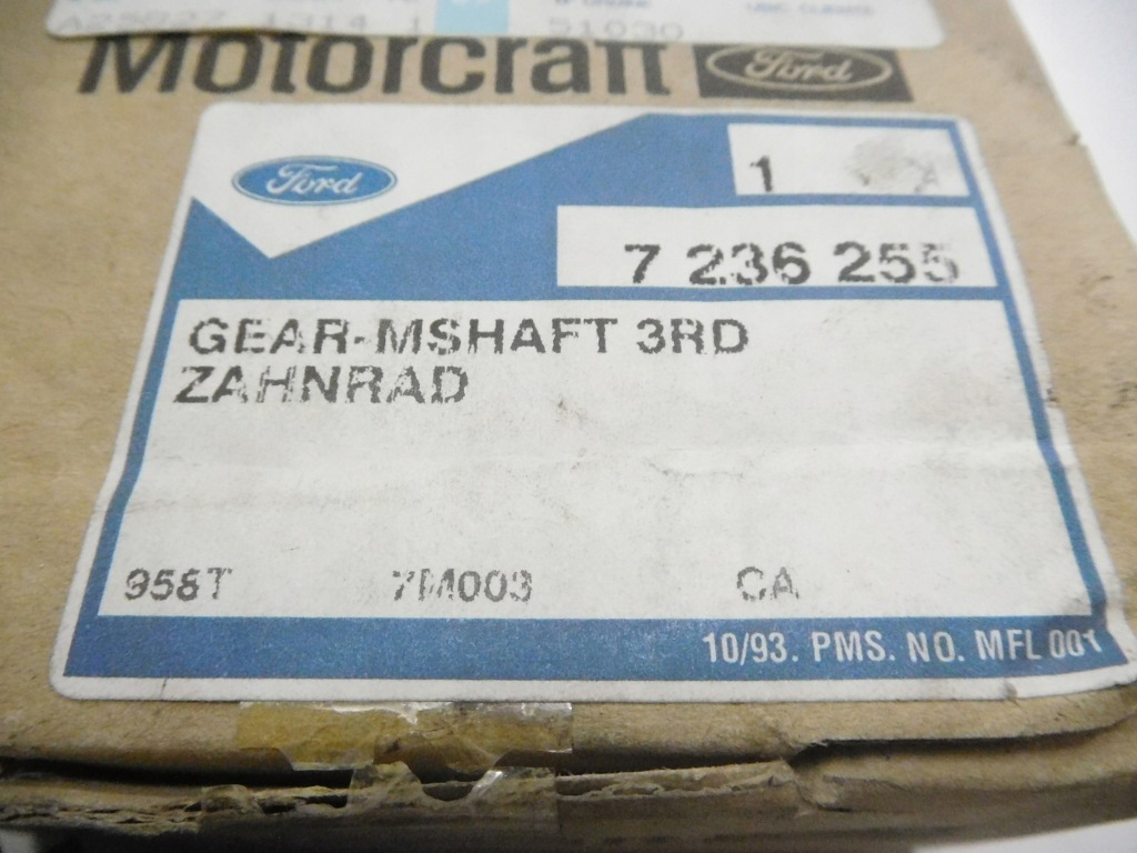 фото №8, Колесо зубчатое - передача 3-ci вала основной. 33 зубья ford scorpio 1994-1998 7236255