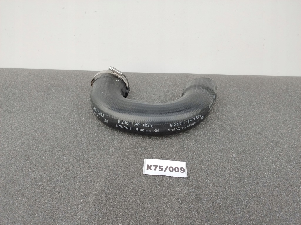 фото №1, Шланг турбіни труба wąż opel vectra c signum 9178635 k75/009