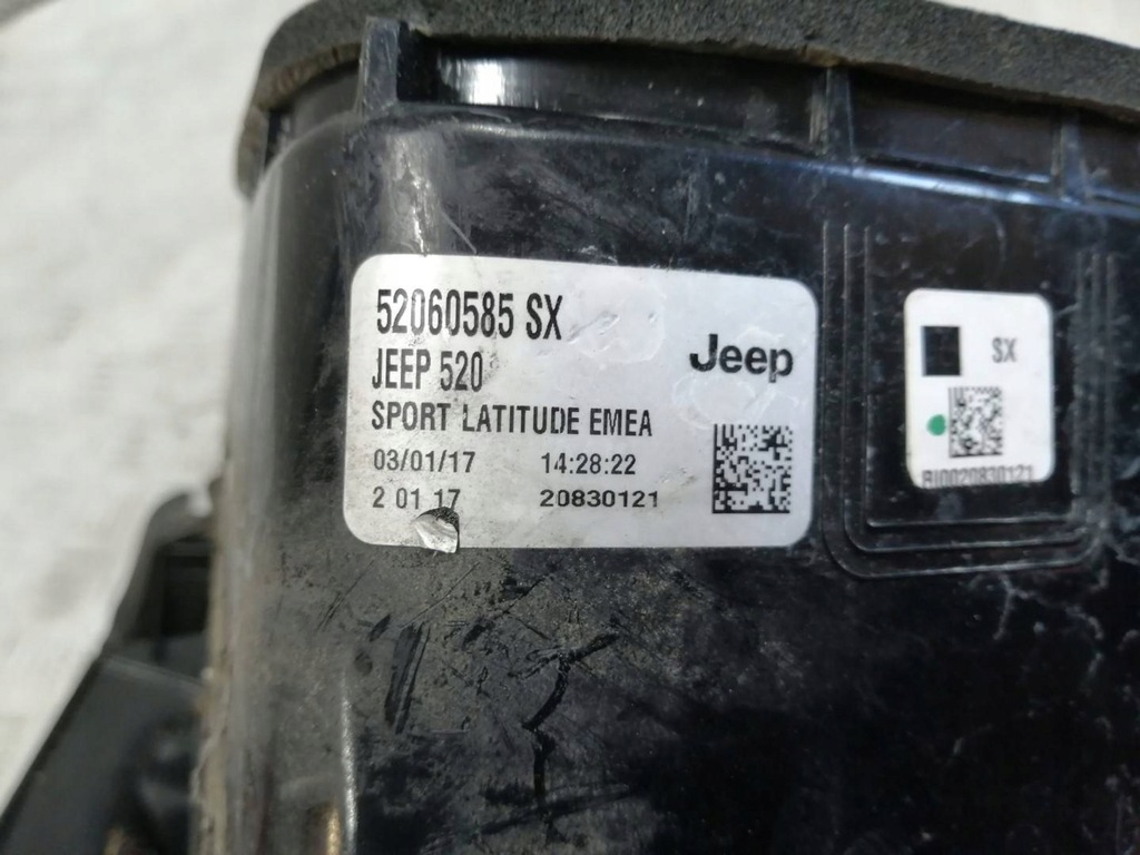 фото №5, Ss jeep renegade лампа ліва задня задня 52054535