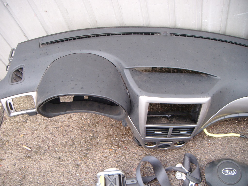 фото №8, Subaru impreza iii gh hb консоль приборная панель подушки безопасности