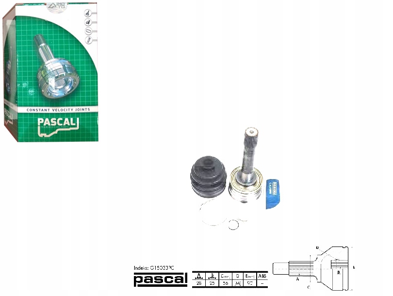 Купить Шрус  приводной наружный hyundai galloper 2 mi
