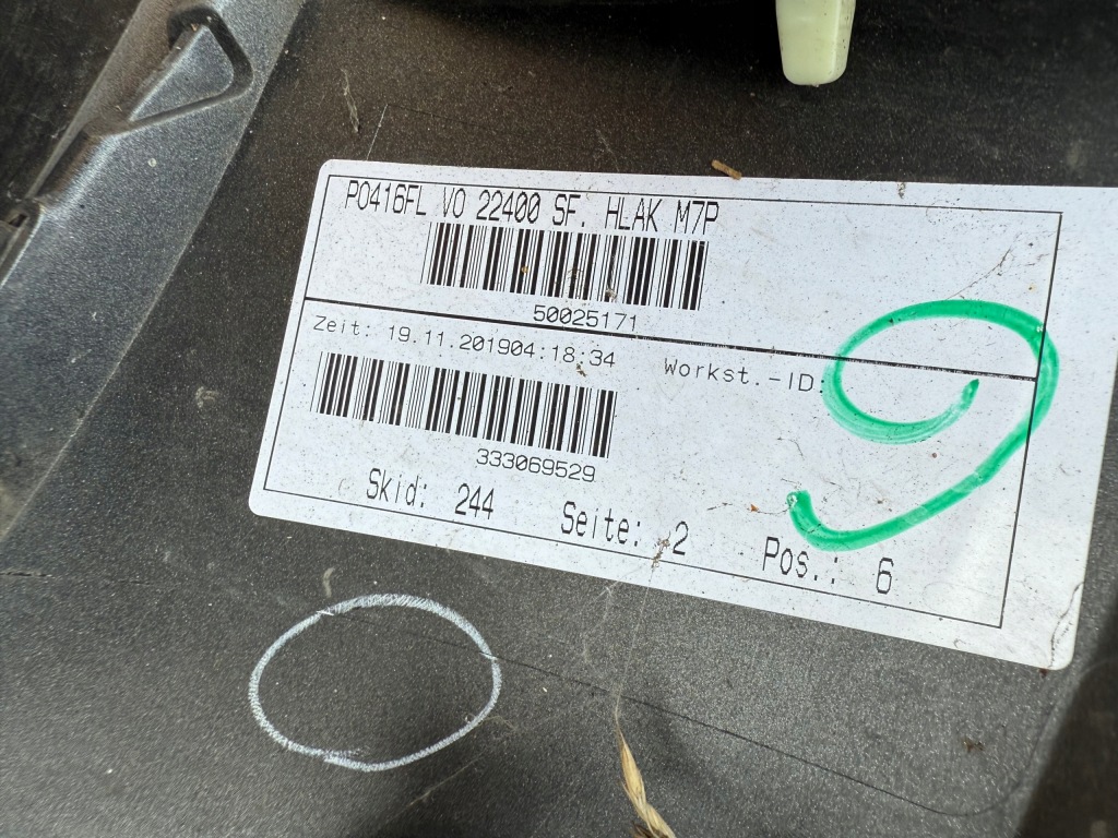 Бампер porsche macan 95b lift 2019- kompletny оригинал хороший m7p Киев