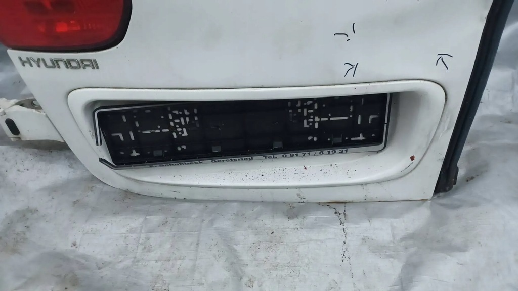 фото №6, Hyundai h1 00r дверь левая задняя
