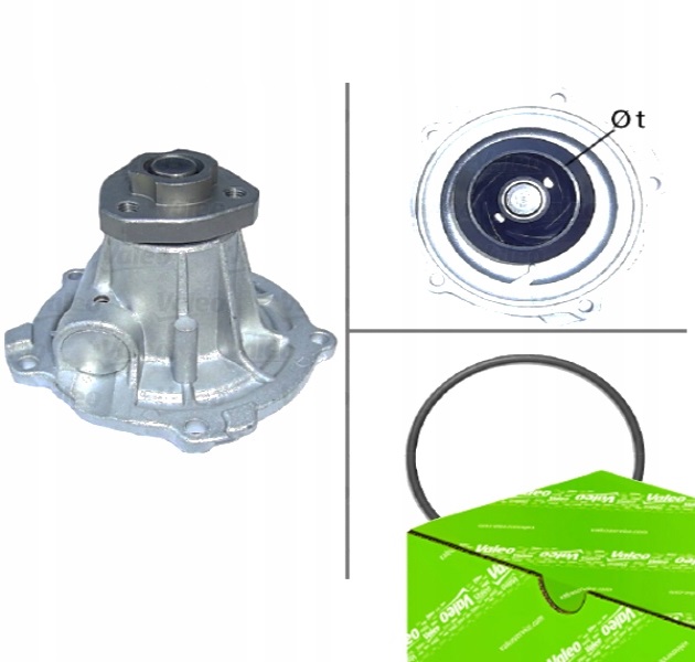 фото №1, Насос води valeo do skoda felicia i 1.6 1.9