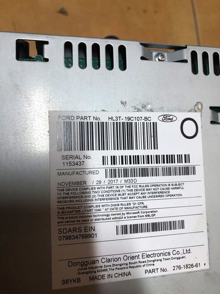 фото №6, Ford f150 2016-2020 радіо cd jl3t-19c107-ba