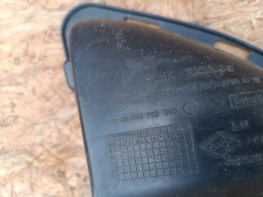 фото №8, Заглушка захист бампера ліва dacia logan 8200604723