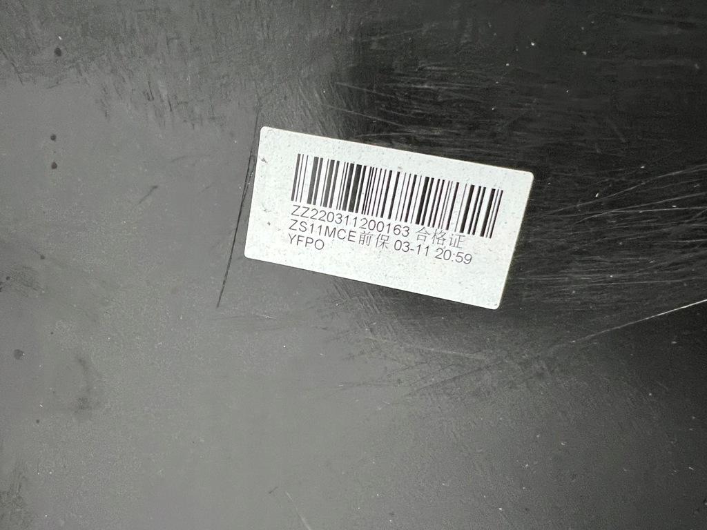 фото №7, Mg zs lift zst бампер передний перед оригинал новый oem 19-