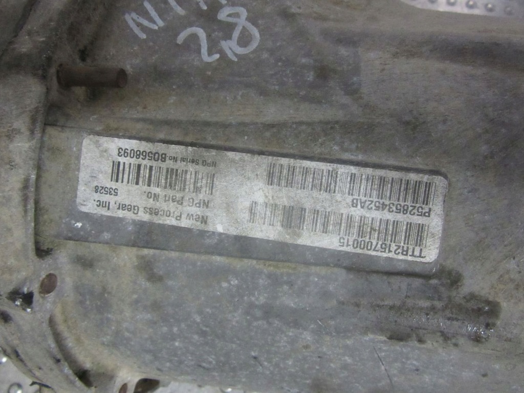 фото №11, Dodge nitro 2.8d 2007 редуктор коробки передач автоматическая коробка передач