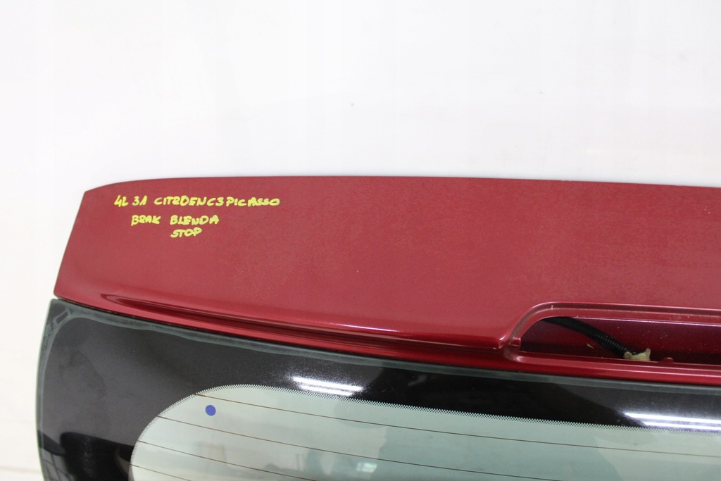 фото №8, Citroen c3 picasso 2008r- крышка багажника багажника задняя задняя kjc kjcd - код лакокрасочного покрытия