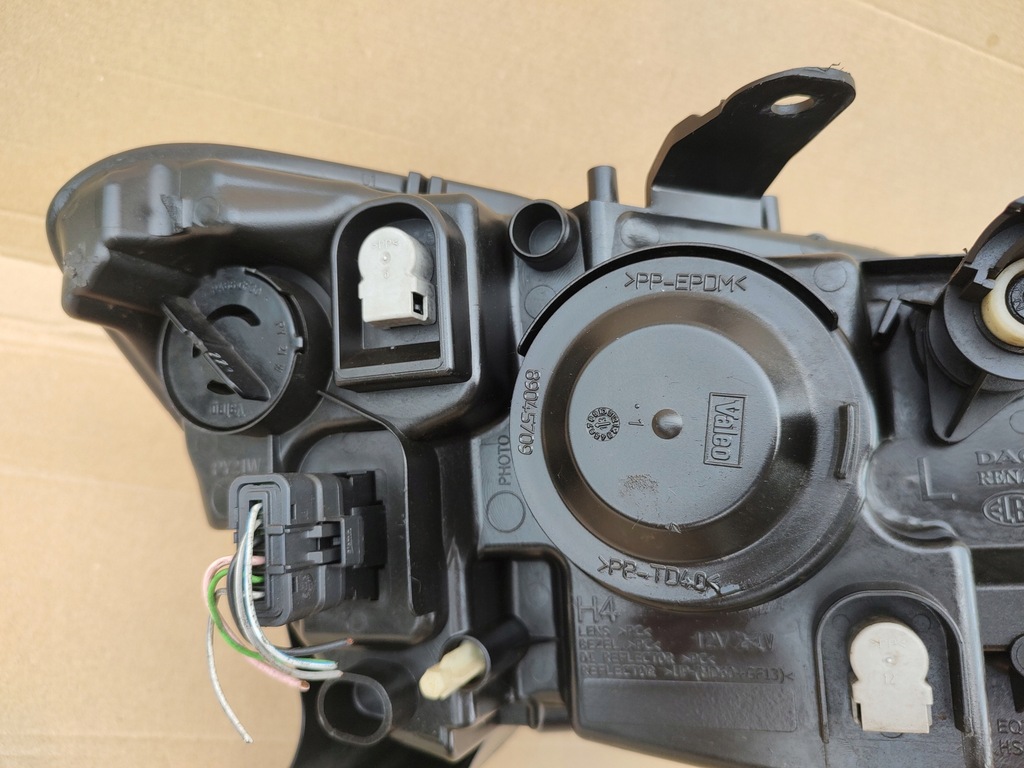 фото №11, Фара лампа передняя перед левая dacia sandero ii logan 260608494r euro