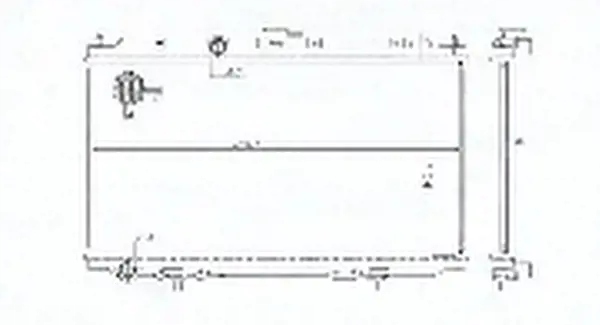 фото №1, Magneti marelli 350213176200 радиатор, система охлаждение двигателя