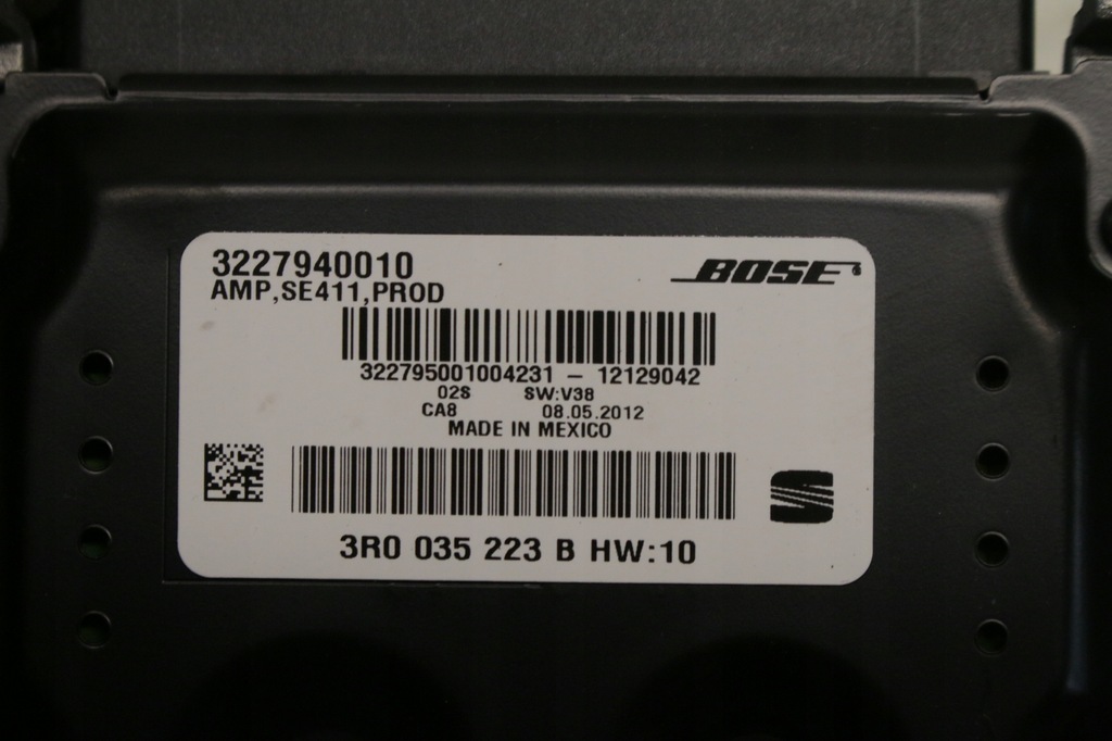 фото №5, Підсилювач seat exeo bose 3r0035223b