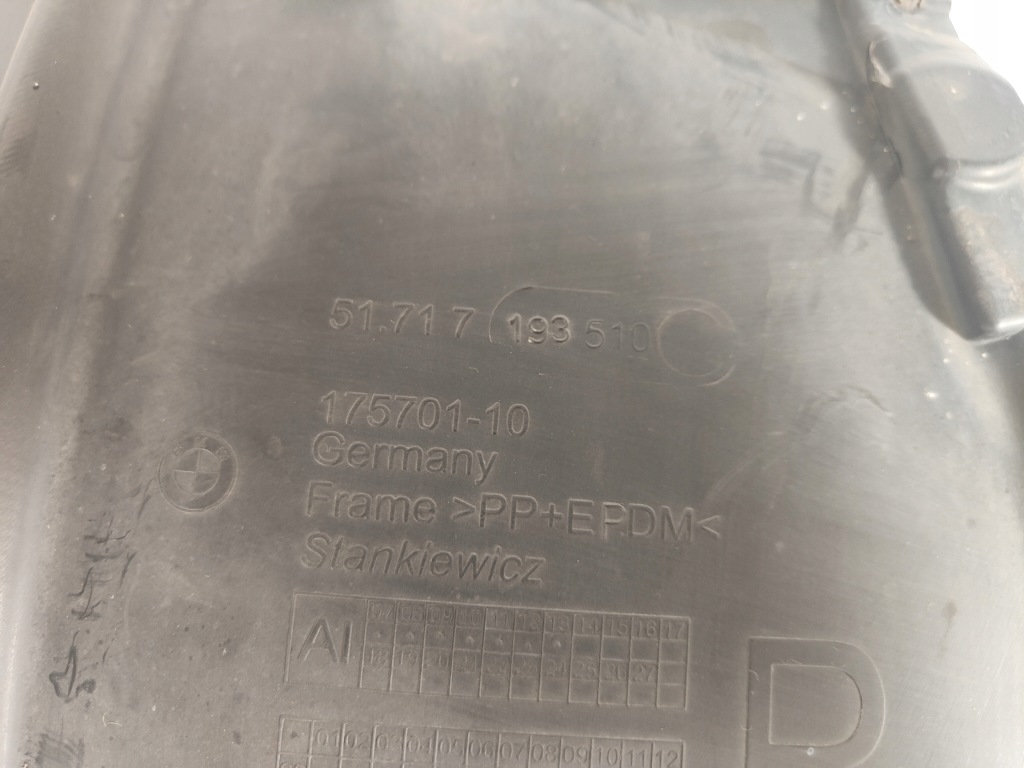 фото №6, Bmw 5 f07 gt підкрилок праве передні правий перед 7193510 7193494