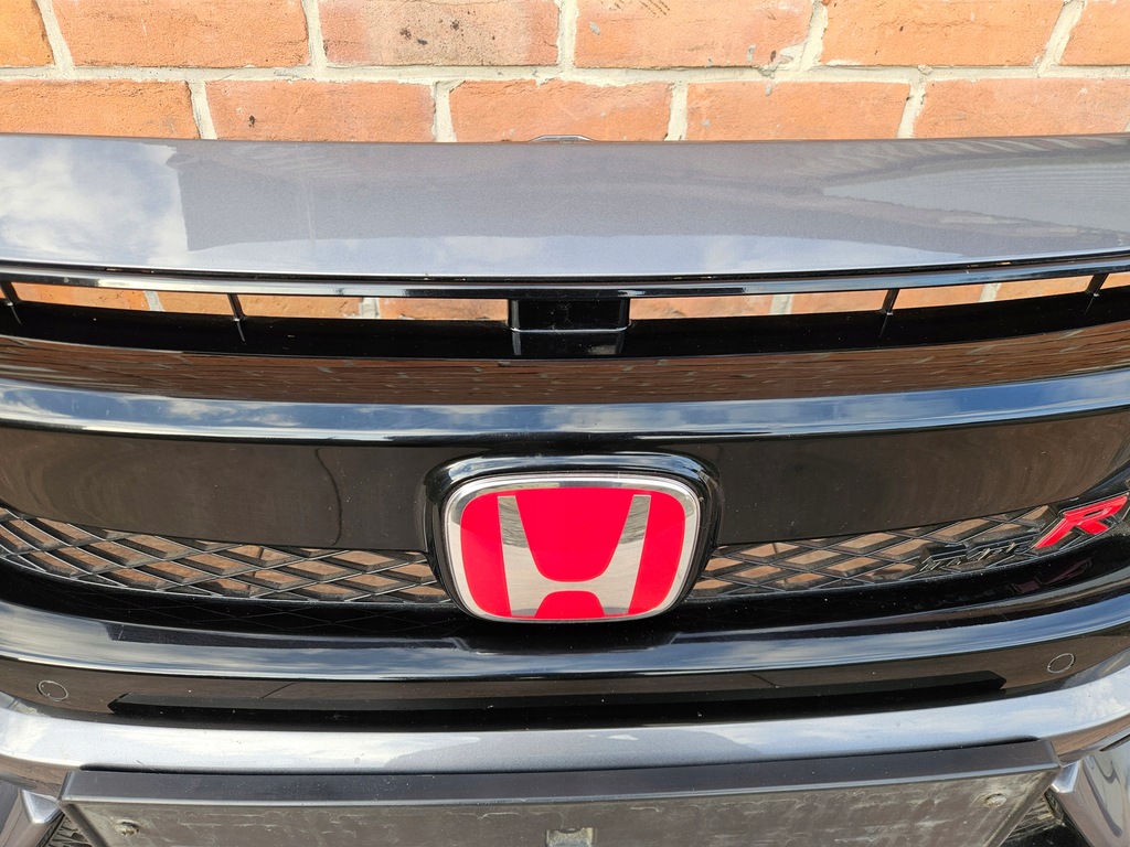 фото №9, Honda civic x 10 17-21r бампер перед pdc омыватель type-r europa nh737m