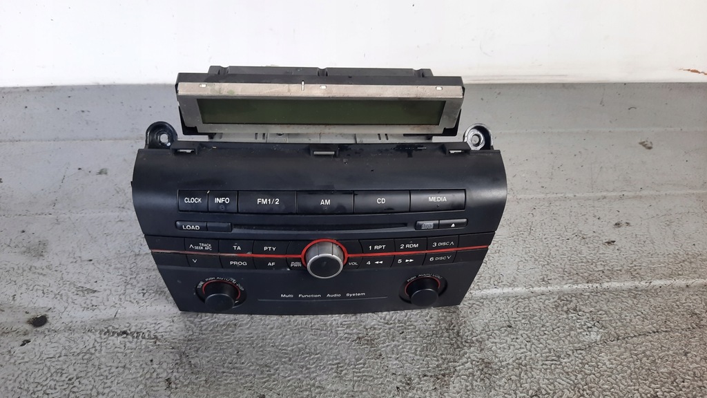 фото №1, Радио mazda 3 05r 1.6citd