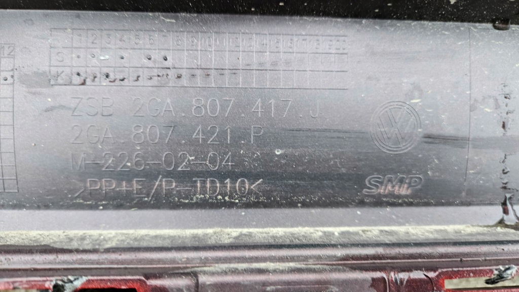 фото №5, Бампер vw t-roc r-line 2ga lift 2021- задня pdc задній