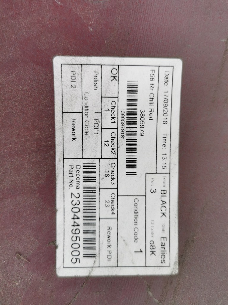 фото №5, Бампер задня mini cooper f57